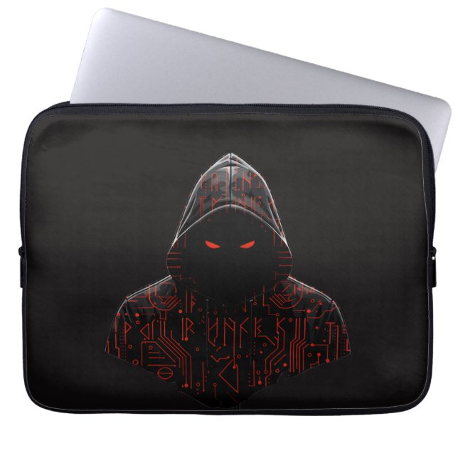 Cyber Assassin Laptop Sleeve (Front)