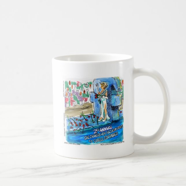 Cyber Beauty Queen Funny Gifts Tees Cards Etc Coffee Mug (Right)