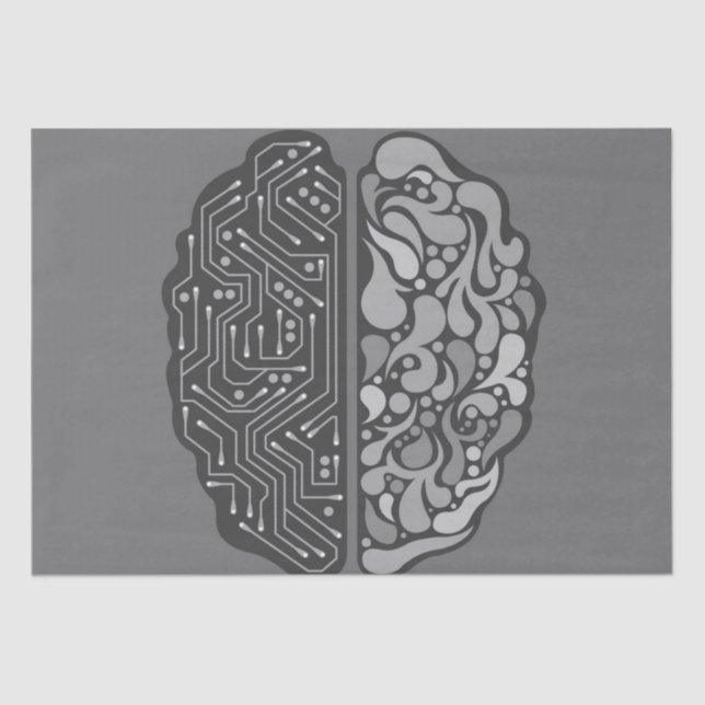 cyber brain tissue paper (Front)