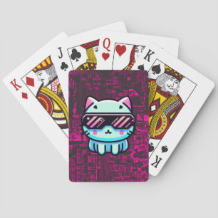 Cyber Cat Poker Cards
