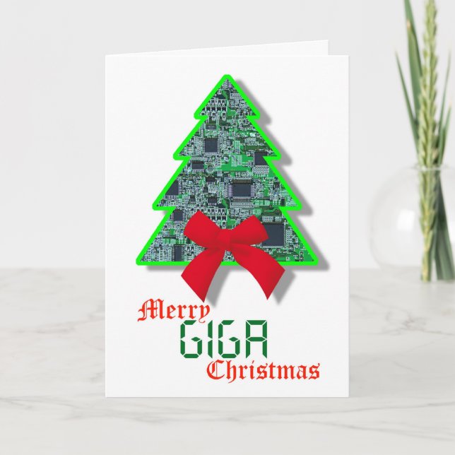 Cyber Christmas Card (Front)