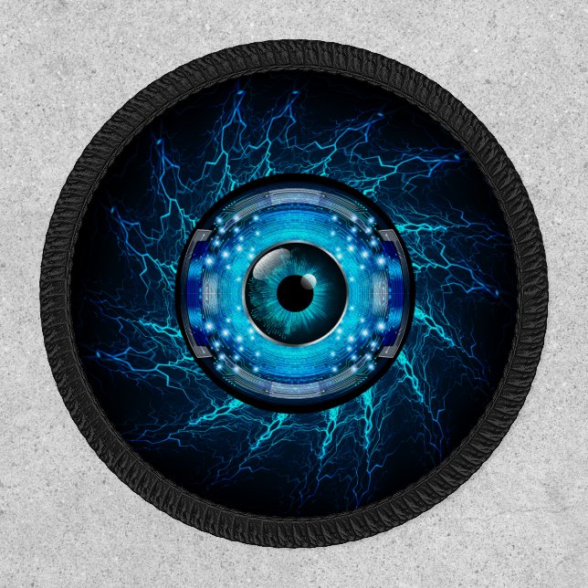 Cyber Circuit Eye Patch (Front)