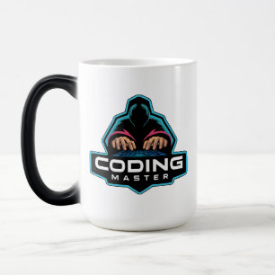 Cyber Coding Guru Hacker Magic Morphing Mug