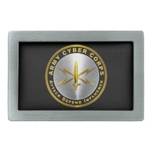 Cyber Corps Belt Buckle