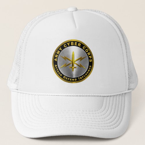 Cyber Corps Trucker Hat