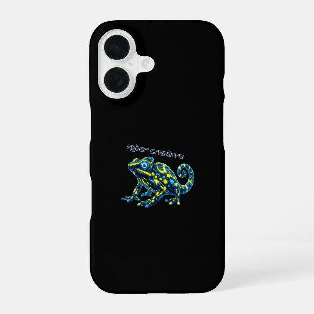 Cyber Creature iPhone Case (Back)