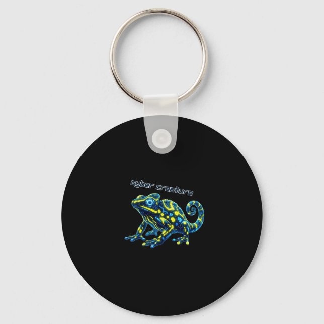 Cyber Creature Keychain (Front)