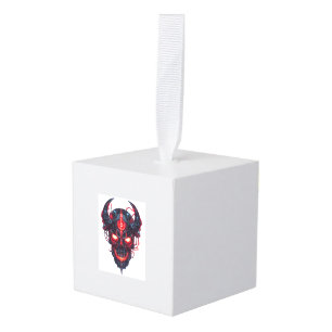 Cyber Demon Skull Lord Cube Ornament