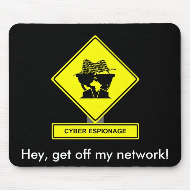 Cyber Espionage Mousepad (Front)