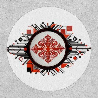 Cyber Eye Mandala Patch