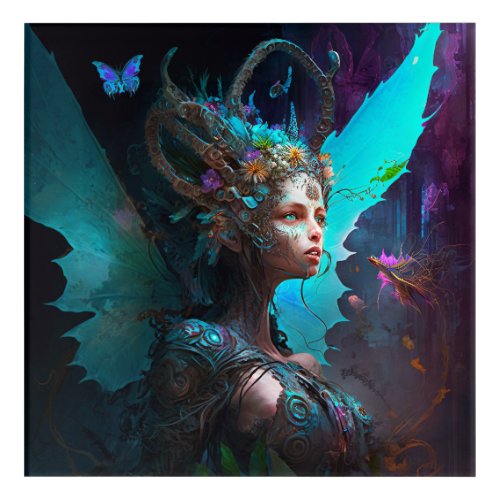 Cyber Fairy Fantasy Art