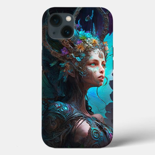 Cyber Fairy Fantasy Art iPhone 13 Case