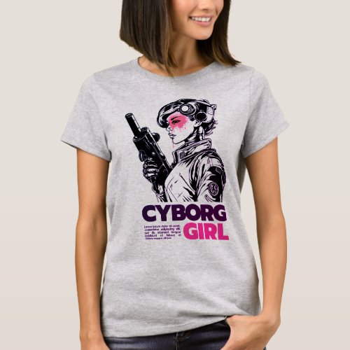 Cyber Femme T_Shirt