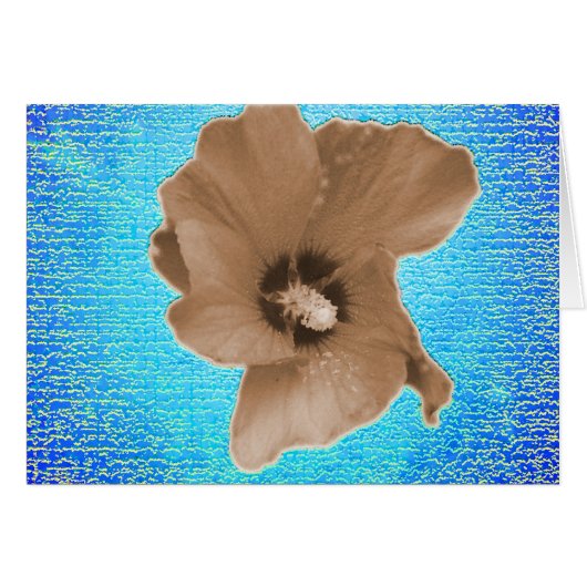 Cyber Flower, Digital Design Cards (Front Horizontal)