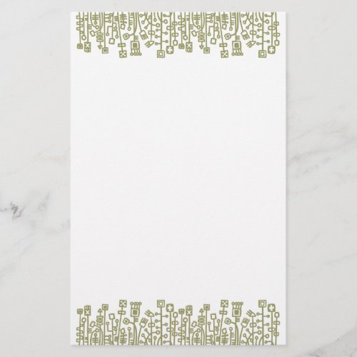 Cyber Garden _ Khaki Stationery