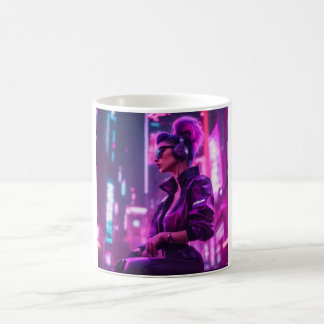 Cyber Girl Coffee Mug