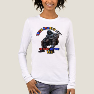 Cyber Gorilla Tech Mech Art Tri-Blend Shirt