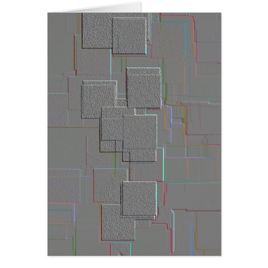 "Cyber Gothic" Geometric Art Cards (Front)
