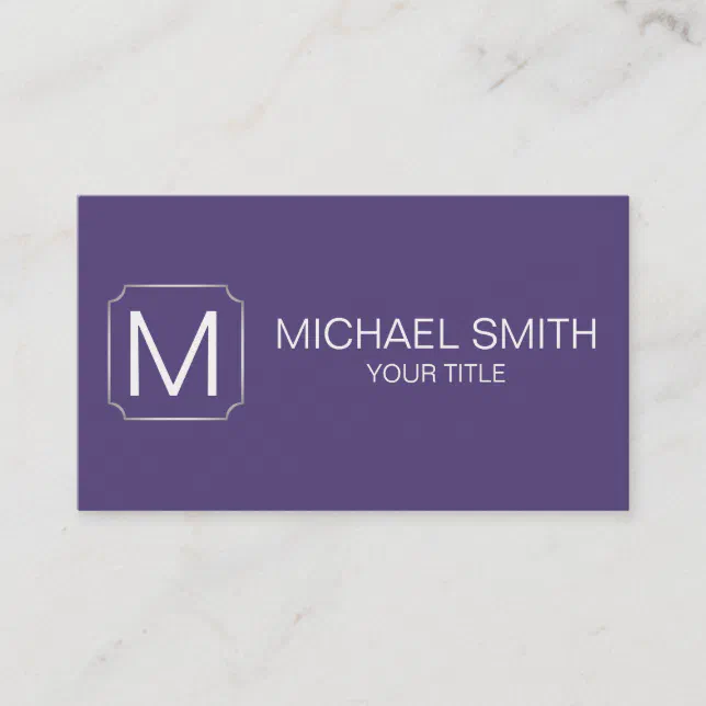 Cyber grape color background business card | Zazzle