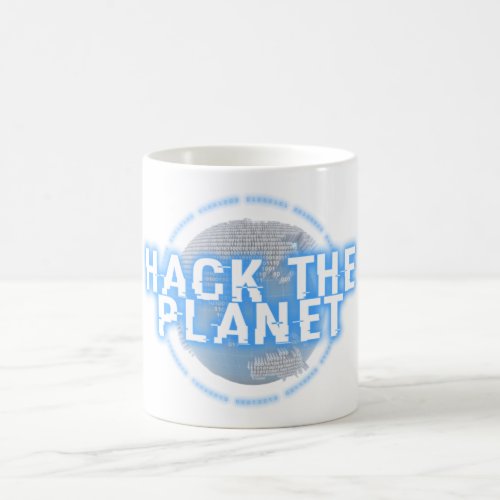 CYBER HACK THE PLANET computer defcon hack hack Coffee Mug