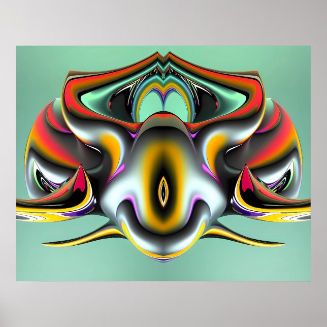 Cyber-Hotdish - Ken Gage Fine Art Poster (Front)