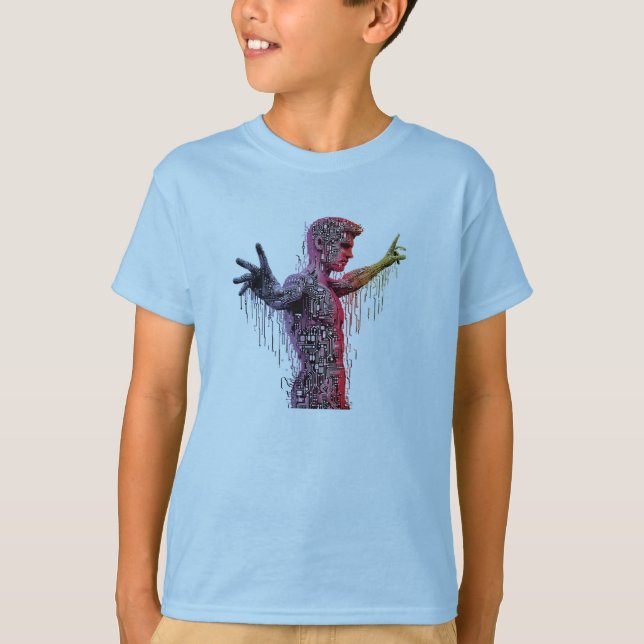 Cyber Human T-Shirt (Front)