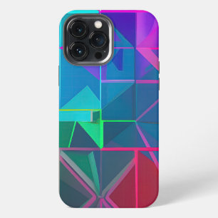Cyber Lattice: A Spectrum of Light    iPhone 13 Pro Max Case