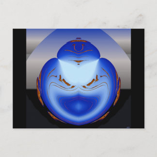 Cyber Man Postcard