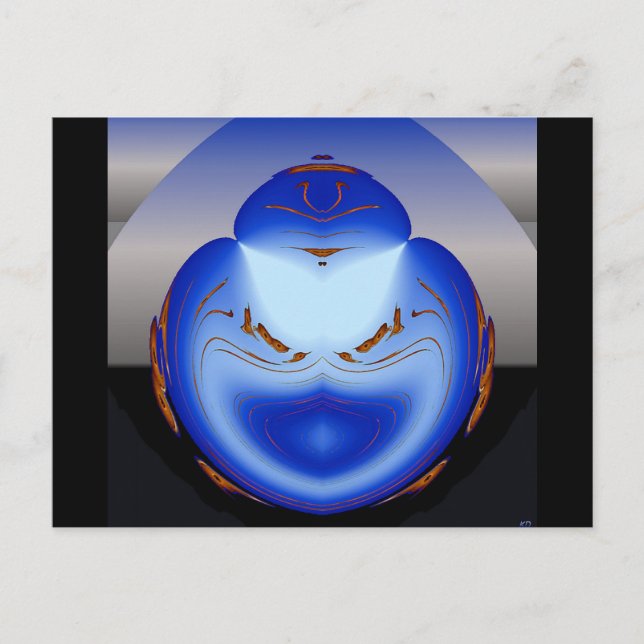 Cyber Man Postcard (Front)