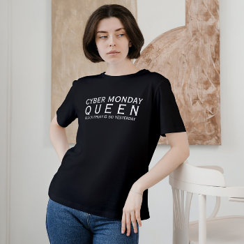 Cyber Monday Or Black Friday T-shirt by artOnWear at Zazzle