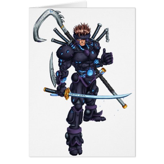 Cyber Ninja Cards (Front)