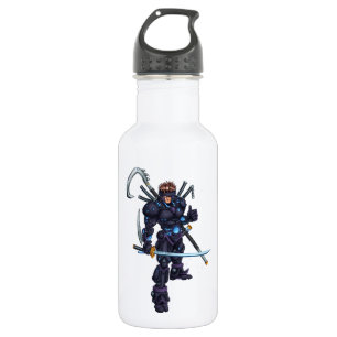 Cyber Ninja Stainless Steel Water Bottle