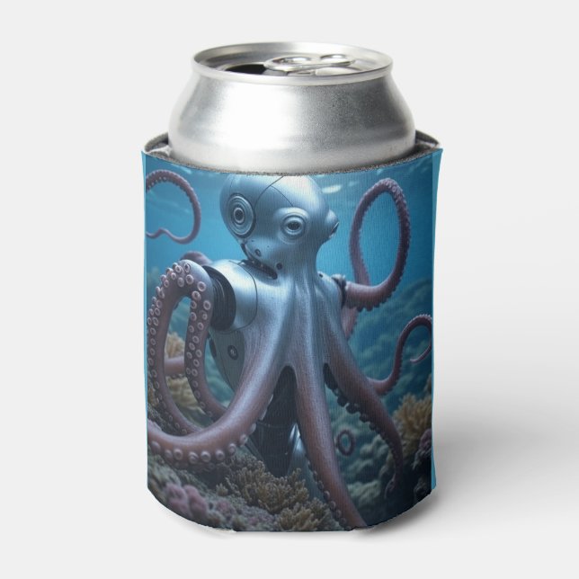 Cyber Octopus can cooler (Can Front)
