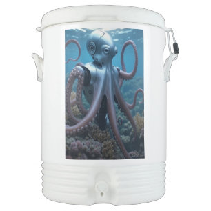 Cyber Octopus Igloo beverage cooler 10 gallon