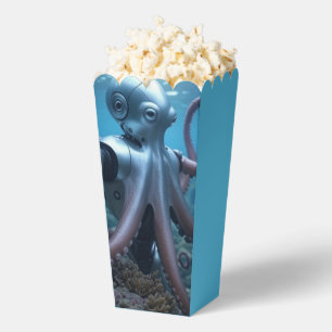 Cyber Octopus popcorn boxes