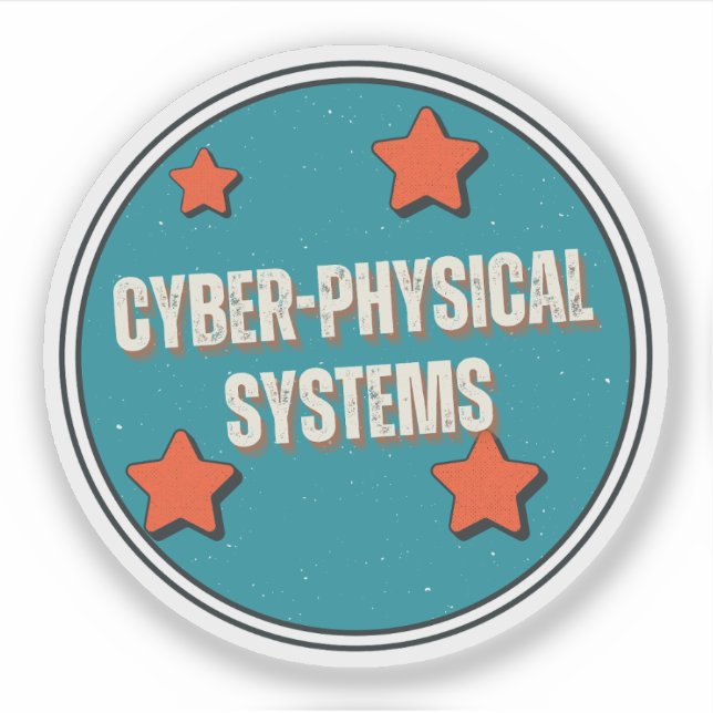 Cyber-Physical Systems Sticker (Front)