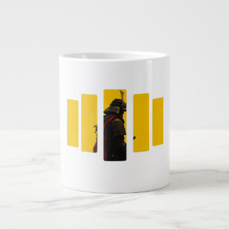 Cyber Samurai Japanese Warrior Bushido Art Giant Coffee Mug