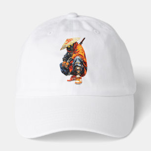 Cyber Samurai Palette Knife Orange Hat
