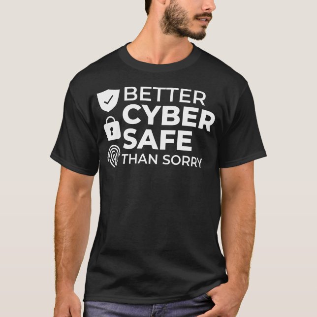 Cyber Security Analyst Engineer Computer Training T-Shirt (Front)
