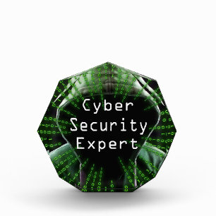 Cyber Security Business Expert Acrylic Award