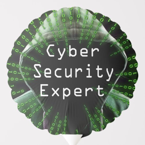 Cyber Security Business Expert Balloon