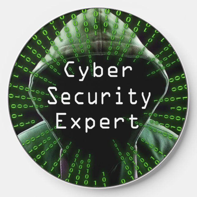 Cyber Security Business Expert Wireless Charger (Front)