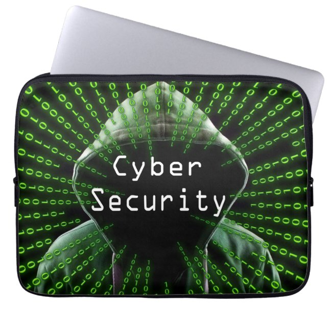 Cyber Security Business Laptop Sleeve (Front)