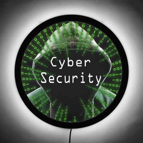 Cyber Security Business LED Sign