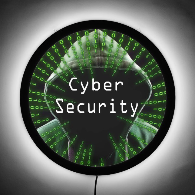 Cyber Security Business LED Sign (Front)