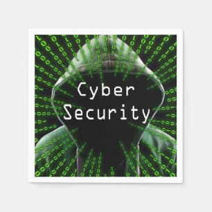 Cyber Security Business Napkins