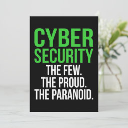 Cyber Security Computer IT Tech Software Invitation | Zazzle