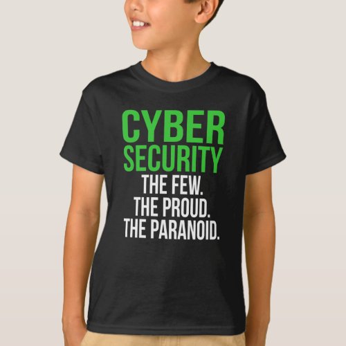 Cyber Security Computer IT Tech Software T_Shirt