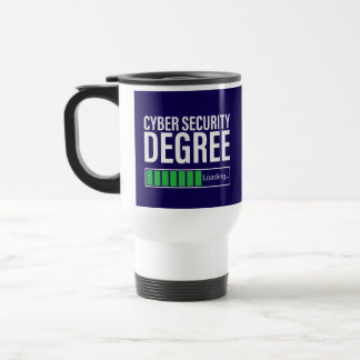 Cyber Security Degree Loading, specialist Travel Mug