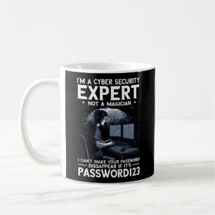 Cyber Security Expert For White Hacker And Cyber W Coffee Mug